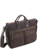 Porte Documents Texier Marron kronos - 00009926