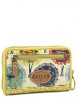Portemonnee Fossil Geel key per SL4116