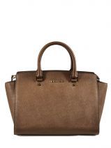 Doctor Bag Selma Leder Michael kors Bruin selma S3GLMS7L