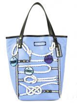 Shopping Navy Leder Barbara rihl Blauw navy 104