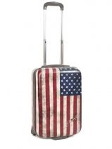 Valise 2 Roues Rigide Cabine Y not Multicolore travel TRAV1-US