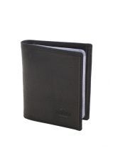 Porte Cartes Etrier Noir pm vachette huilee 790021 Porte Cartes Etrier Noir pm vachette huilee 790021