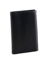 Portefeuille Katana Noir vach souple lisse 553019