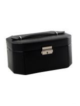 Coffret Bijoux Francinel Noir pvc facon lezard 130085