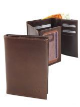 Portefeuille Etrier Marron collets 765537