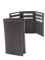 Porte Cartes Etrier Marron oil 790930