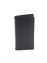 Porte Cartes Etrier Noir pm vachette huilee 790930 Porte Cartes Etrier Noir pm vachette huilee 790930
