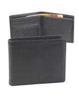 Portefeuille Calvin klein Noir soft nappa 00KM1100