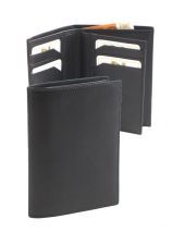 Portefeuille Nathan baume Noir classic men 524N