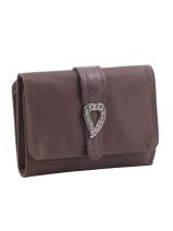 Porte Monnaie Lancaster Noir basic coeur 104-02