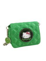 Sac Bandouli�re Victoria couture Vert original doudoun WW01G1