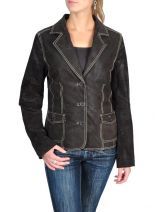 Blazer Femme Leatherfield Marron blazers 00013