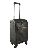 Valise 4 Roues Souple Jump Noir stripe 2418 valise 4 roues