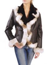 Veste Giorgio Marron furs WAREN