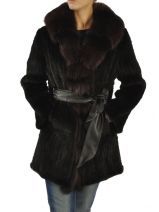 Veste Giorgio Noir furs MICHA