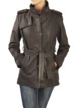 Veste Femme Skiner's Marron nubucks 00164