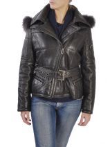 Blouson Giorgio Noir doudoune MIKAELA