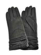 Handschoenen Petits prix cuir Zwart gant 9018S
Dameshandschoen