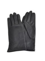 Handschoenen Petits prix cuir Zwart gant 424A
Dameshandschoen