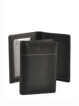 Portefeuille Carre royal Marron akeane AK019