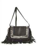 Sac Bandouli�re Sonia rykiel Noir lou lou 26965-67