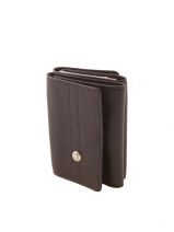 Porte Monnaie Texier Marron vincenne - 00004005