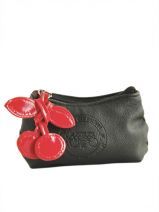 Portemonnee Le temps des cerises Zwart denver LTC1320