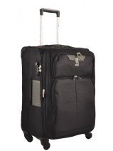 Zacht K. 4 Wiel Delsey Zwart x'pert lite 239810 Koffer 4 wiellen