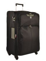 Valise 4 Roues Souple 74cm Delsey Noir x'pert lite 239820 Valise 4 roues