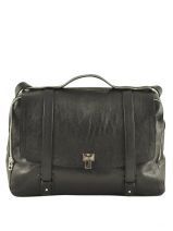 Serviette Florian denicourt Noir buffalo 010