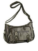 Sac Bandouli�re Petits prix synthetique Noir nylon - 000302-2