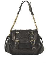 Sac Bandouli�re Abaco Noir python DANPY
