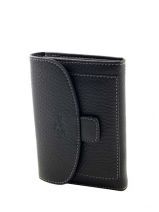 Porte Monnaie Yves renard Noir foulonne - 00023650