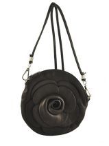 Sac Bandouli�re Petits prix cuir Noir sauvage 1811