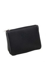 Porte Monnaie Yves renard Noir foulonne - 00023680