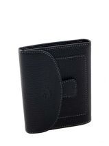 Porte Monnaie Yves renard Noir foulonne - 00023649