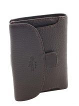 Porte Monnaie Yves renard Marron foulonne - 00023668