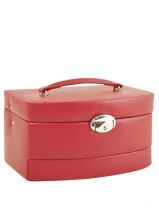 Coffret Bijoux Davidt's Rouge euclide 367965 Coffret Bijoux Davidt's Rouge euclide 367965