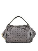 Sac � Main Jamin puech Gris perfore PE11062