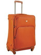 Valise 4 Roues Souple Jump Orange kiruna 4407TT Valise 4 roues