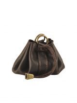 Porte Monnaie Etrier Marron oil 790301