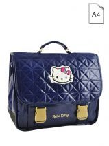 Boekentas Hello kitty Blauw new glam HKW23008