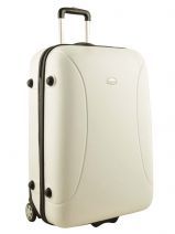 Valise 2 Roues Rigide 75cm Travel Blanc golf AH9019-L