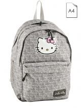 Sac A Dos Hello kitty Gris basic roll HGE22038
