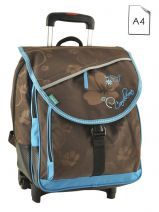 Sac A Dos A Roulettes Cameleon Multicolore rdc girl 11F-2RBT