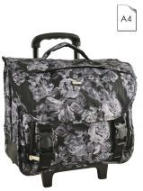 Cartable A Roulettes Ddp Noir feeling 11GFEEJ1