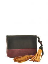 Porte Monnaie Sonia rykiel Rouge pompom 8495-58