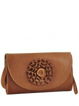 Sac De Soir�e Etrier Marron flower EFL004