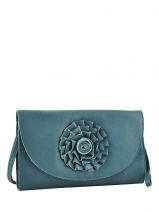 Sac De Soir�e Etrier Bleu flower EFL004