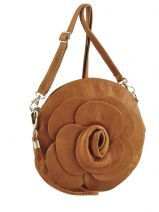 Sac Bandouli�re Petits prix cuir Marron sauvage 1812